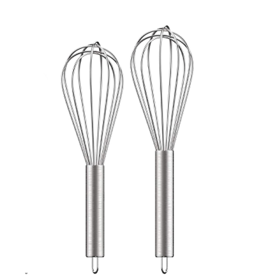 custom manual metal stainless steel kitchen mini egg whisk beater set small wire  balloon cooking baking hand held whisks mixer