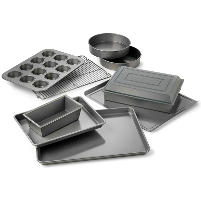 high quality stainless steel metal black kitchen non stick baking ware pan bakeware sets chefmade aluminium moulds pans products